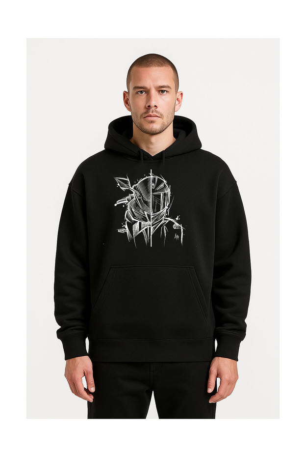 Motorcycle Rider Hooded Sweatshirt – Jdm Motorcycle Design, Sporty and Comfortable Hoodie