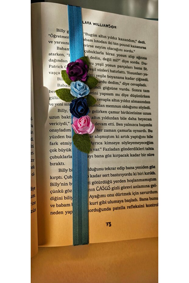 Kitap Ayıracı/ Flower Bookmark