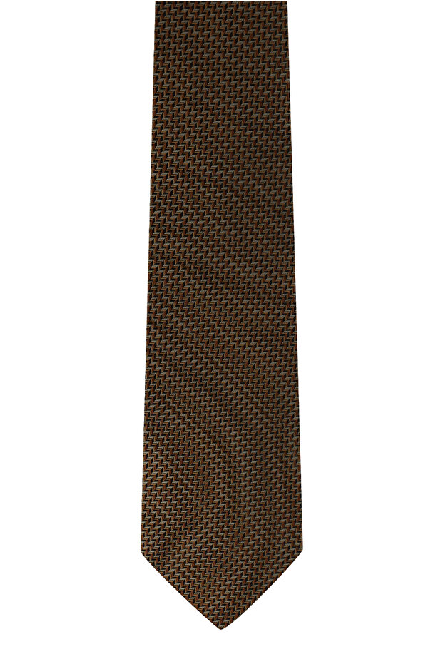 Patterned Silk Tie - 2