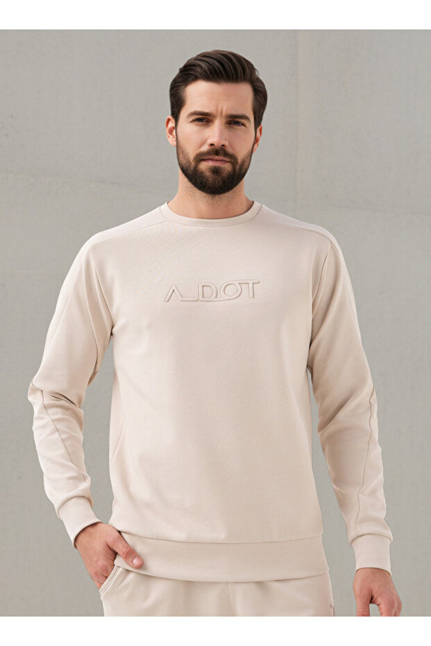 سويت شيرت رجالي منقوش عالي الأداء - 1