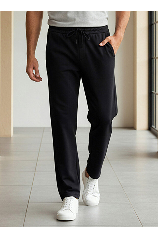 Men Baggy Fit Cotton Trousers