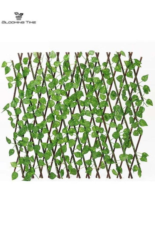 1.2M Green Leaf Fence, Outdoor Fence, Simulation Of Fake Plants