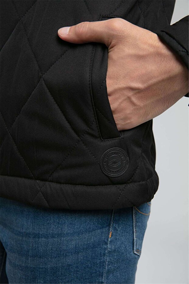 Declan Erkek Mont Siyah - 2