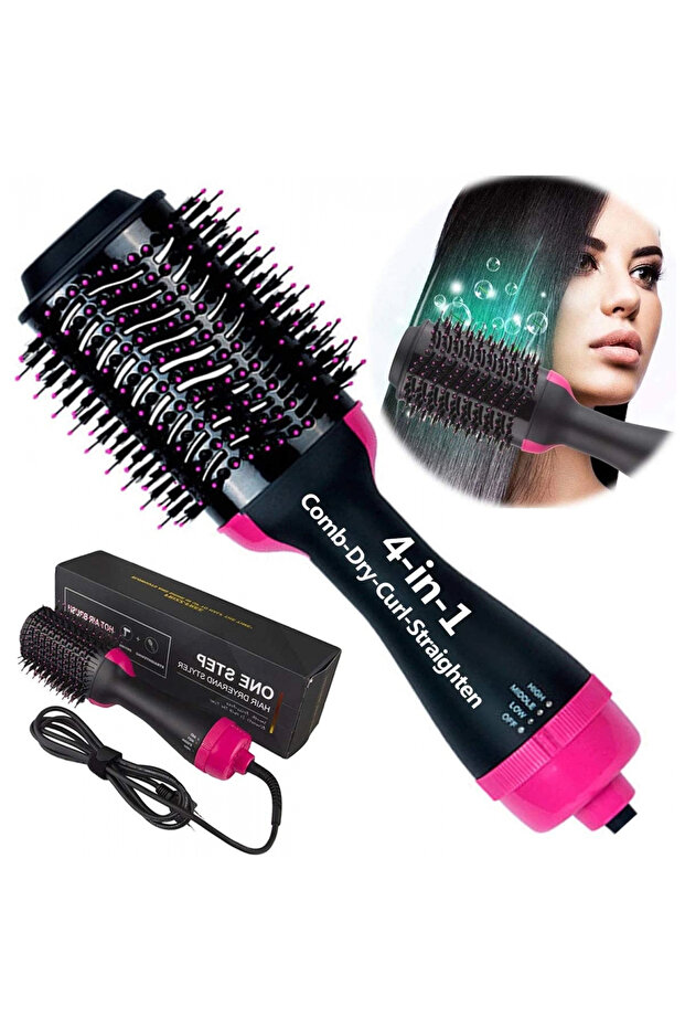 Ceramic Coating Tip Hair Straightener Brush