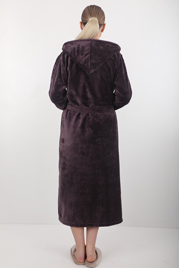 Rochie lungă cu glugă 100% bambus - 3