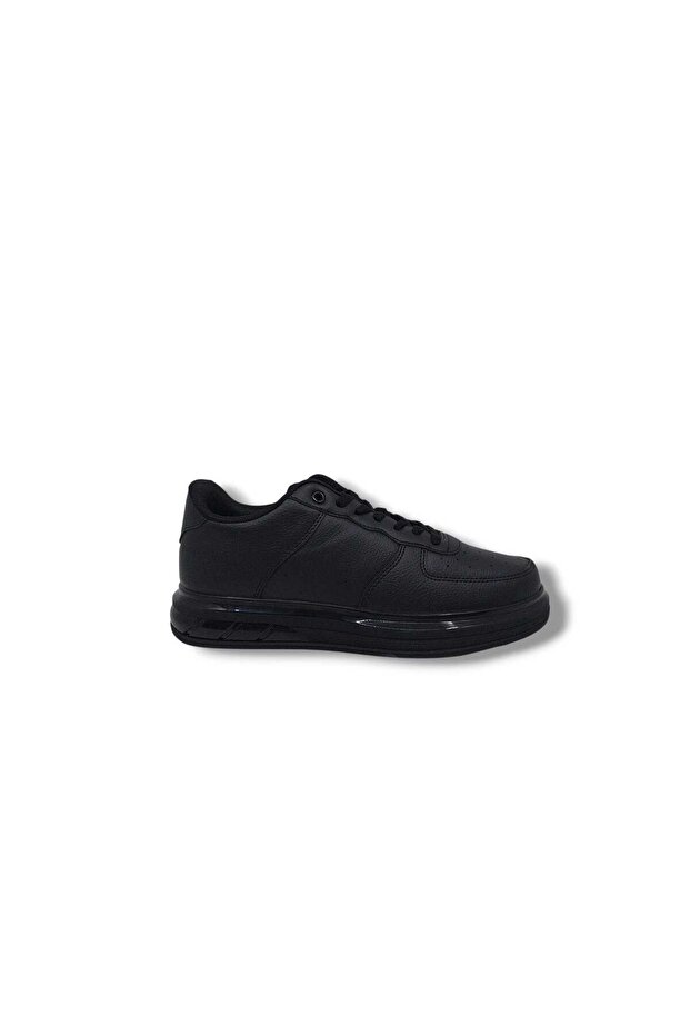 Best of 2043 Men's Black Thick Sole Stylish Casual Shoes