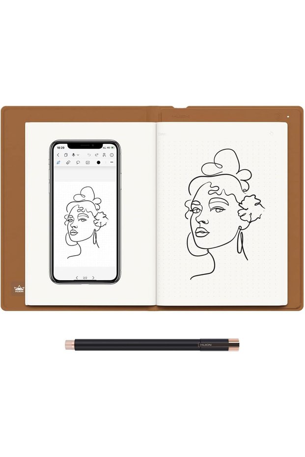 Note Digital Notebook with Real-Time & Offline Sync, Battery-Free Pen