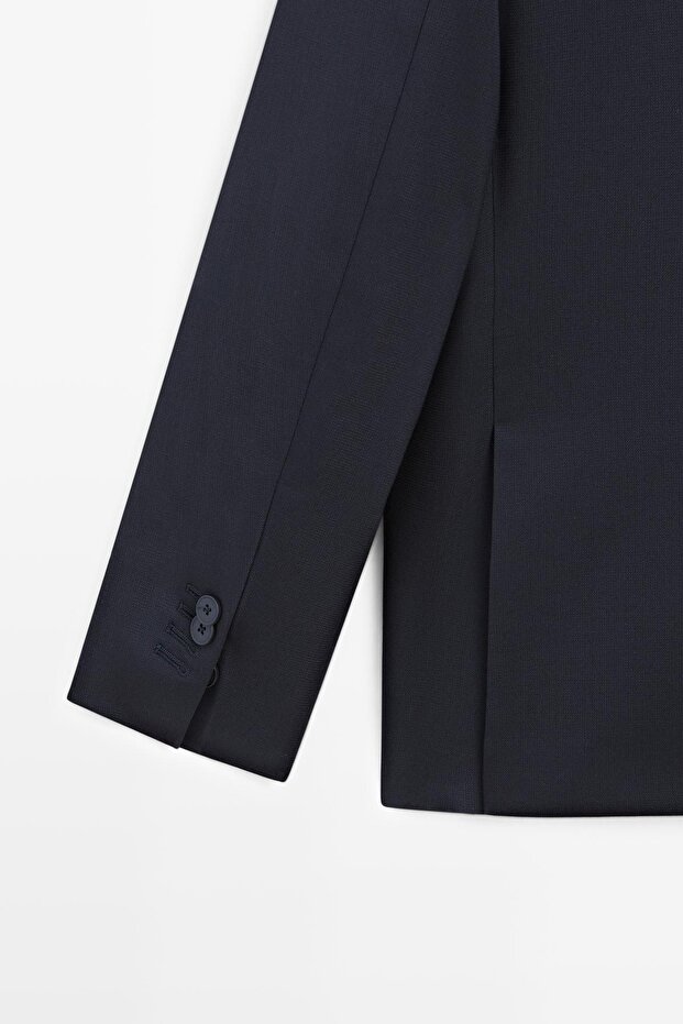 Yün klasik blazer - 7