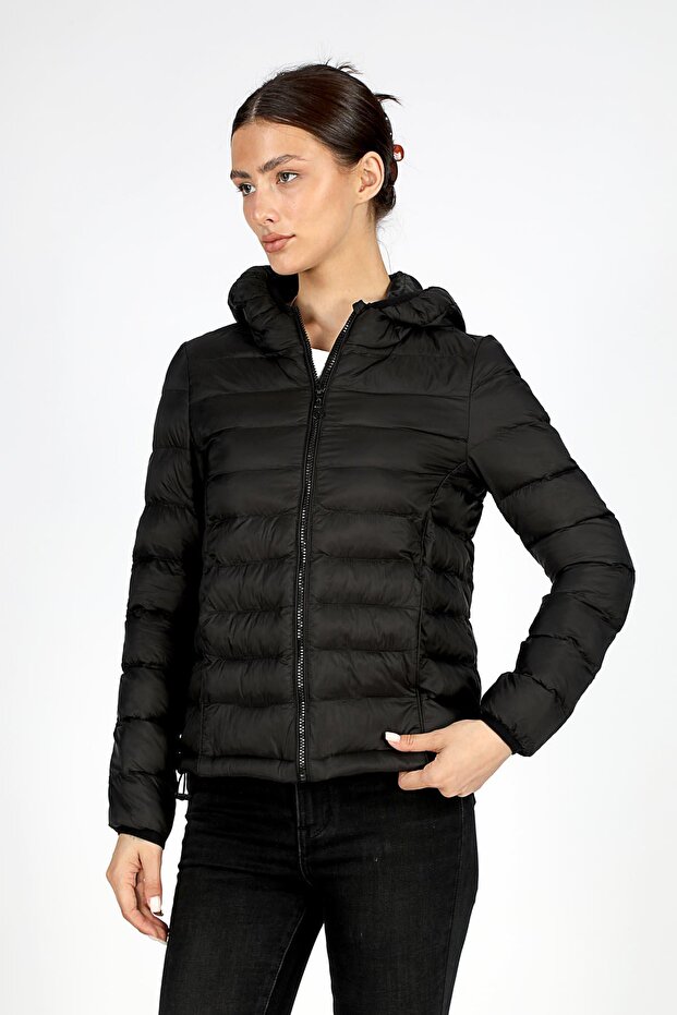 Iconic Kadın Mont Siyah - 2