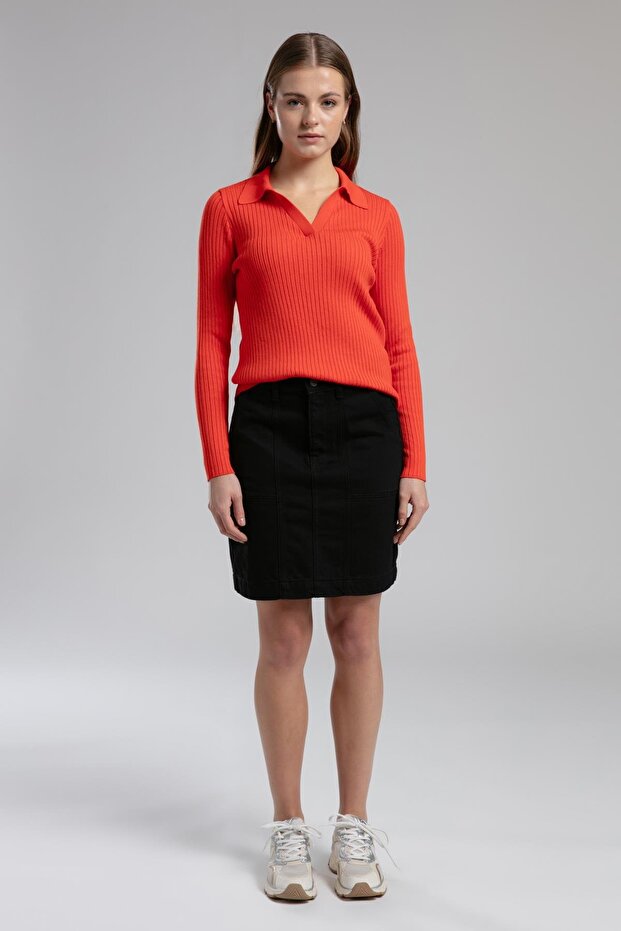 Tıana Women's Polo Neck Sweater