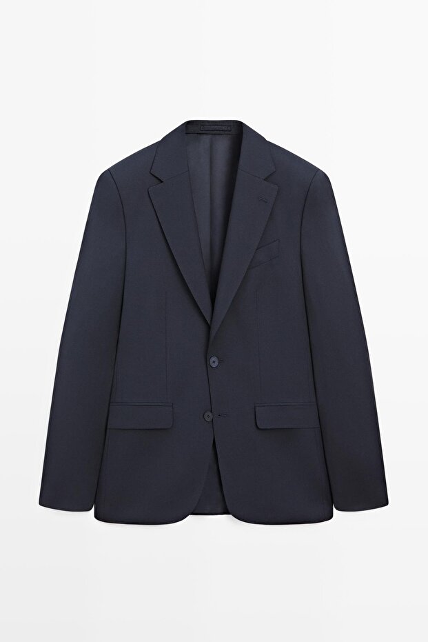 Yün klasik blazer - 5