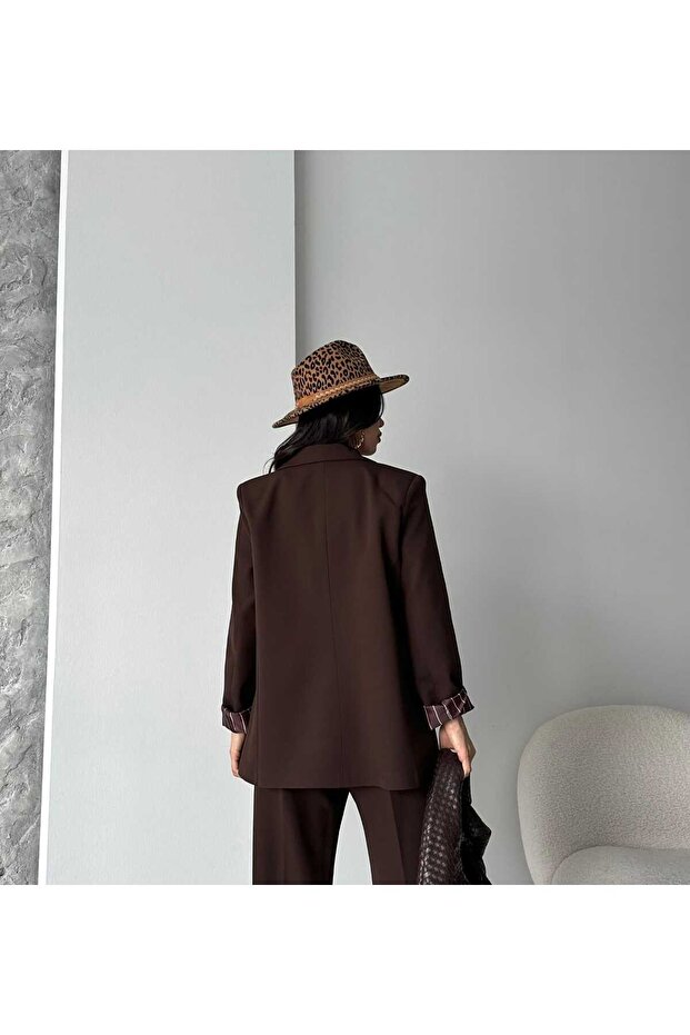 Blazer Jacket (Striped Lining) - 3