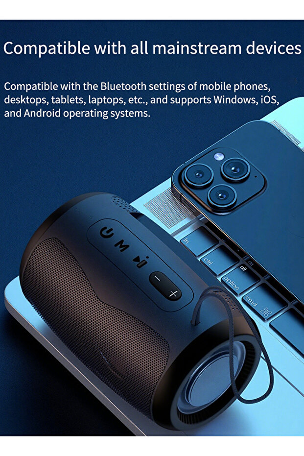 Multi-Functional Audio Playback: Supports Bluetooth, TF card and FM radio with multiple - 4
