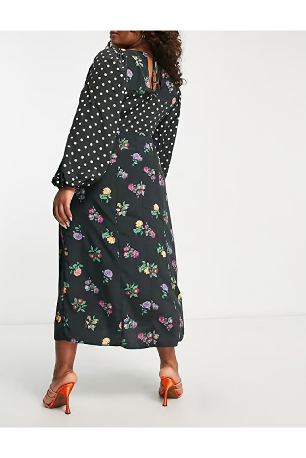 Rochie lunga, Negru - 2