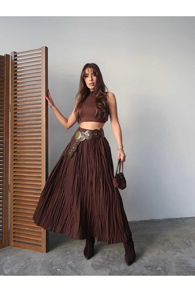 Fusta lungă Bitter Brown Crush - 4