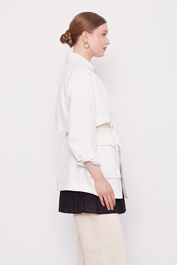 Black Ruffled Undershirt - 5