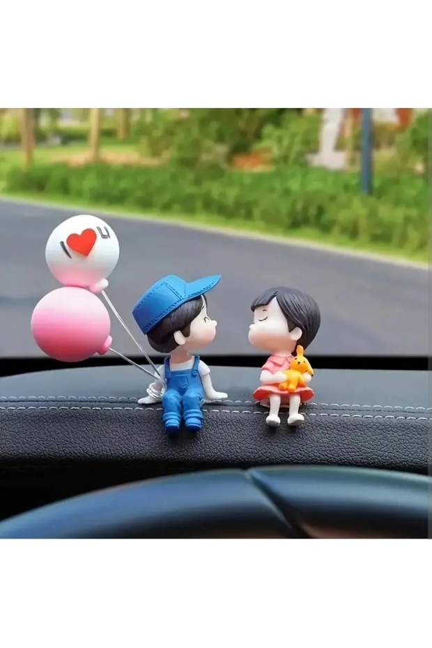 Araç İçi Sevimli Çift - 4