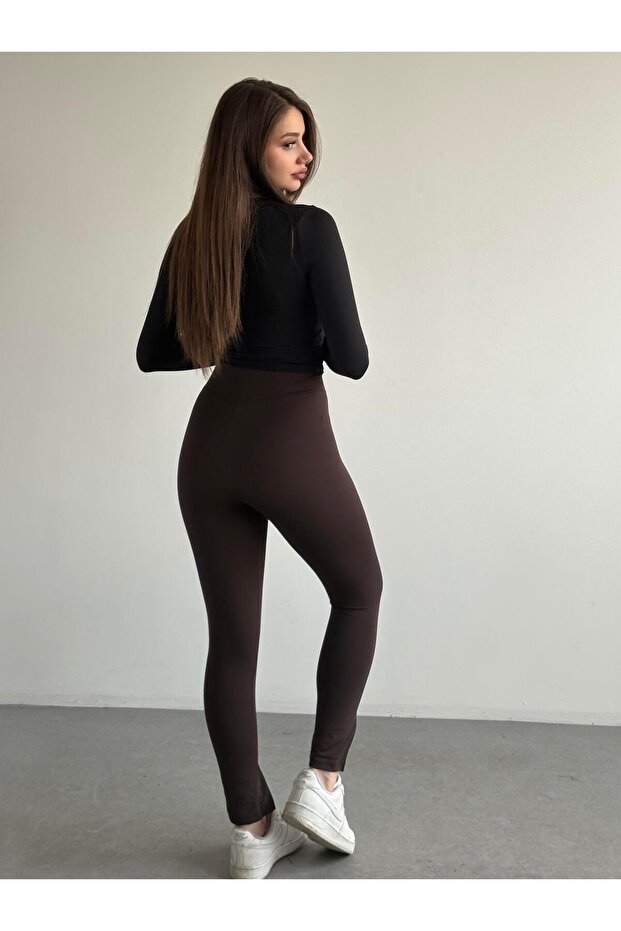 Fermuar Detay Tayt - 3