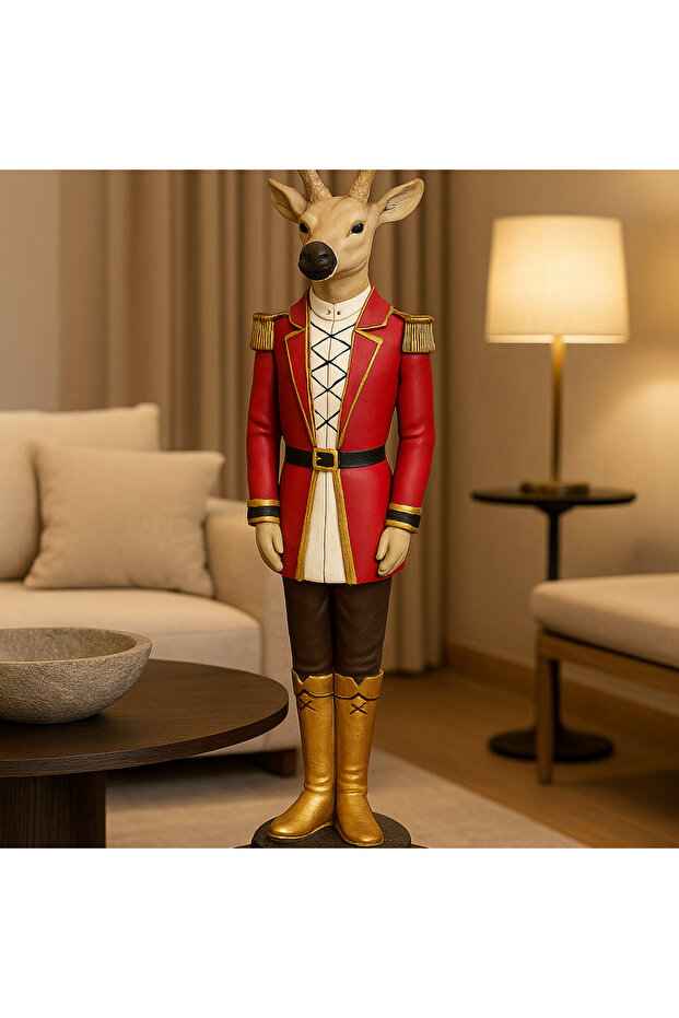 DEKORATİF DEV ÜNİFORMALI GEYİK - 4