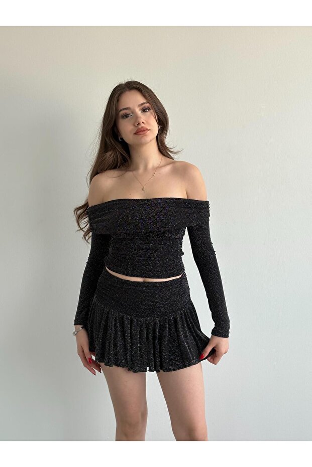 Simli Mini Etek Takım - 4