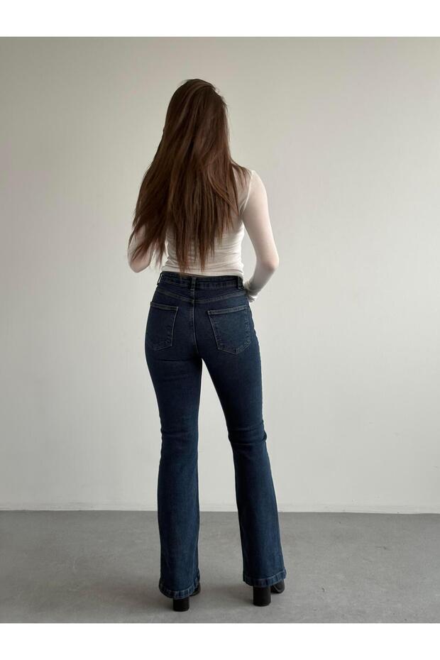 Flare Toparlayıcı Jean - 3