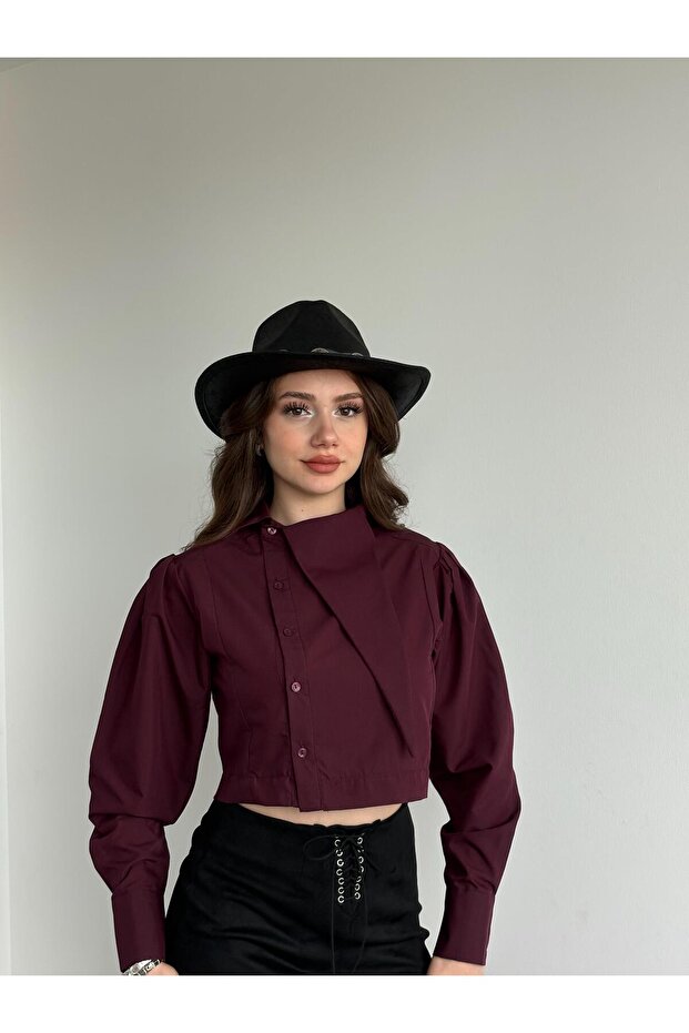 Tasarım Poplin Gömlek - 2