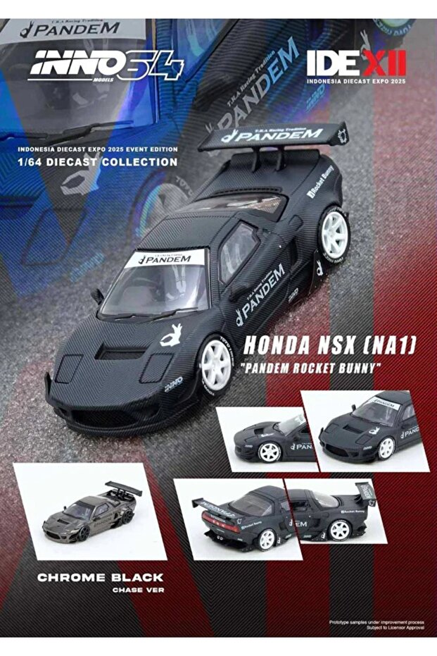 Indonesia Diecast Expo 2025 Event Edition Honda Nsx (Na1)''Pandem Rocket Bunny''