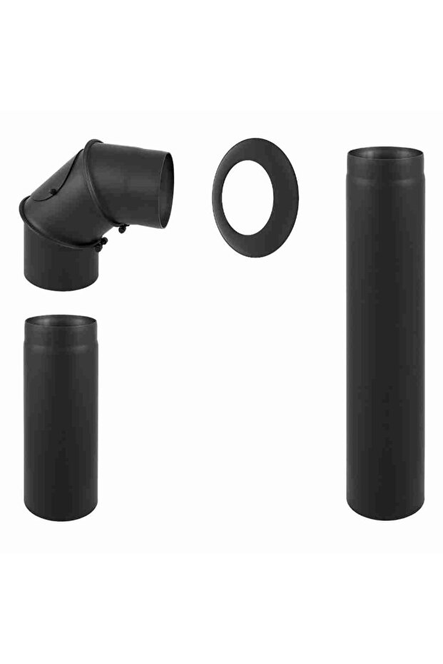 Fi130 flue pipe package, chimney connection - 2