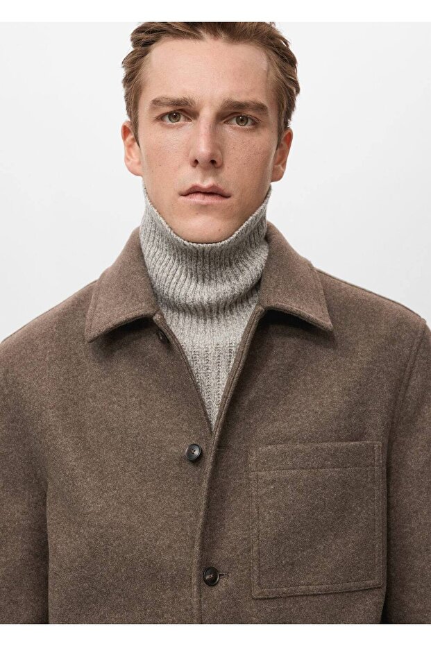 Cepli kumaş ceket - 5