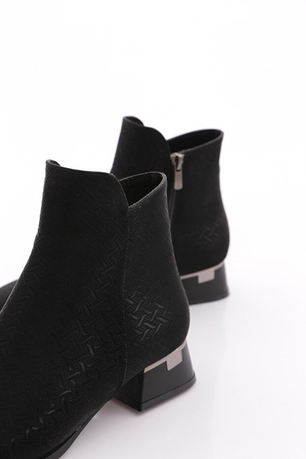 25109 Kadin Topuklu Bot - 4