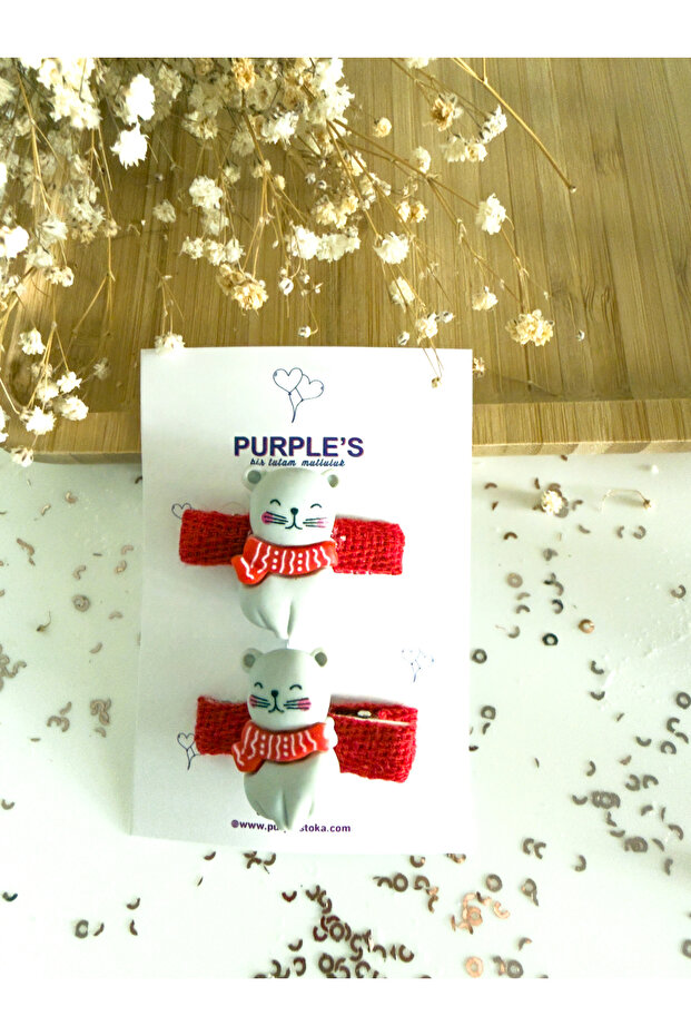 2-Piece Girl's Hair Clip Set