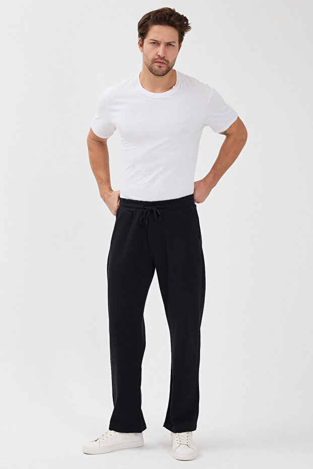Men's Soft Flexible Stretch Fabric Baggy Pants Dawrazz-2317 - 3