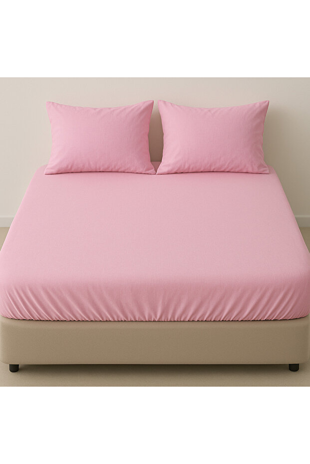 مجموعة ملاءات مطاطية مزدوجة - 1