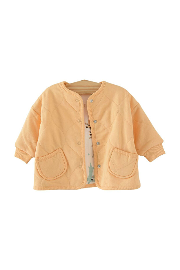 Reversible jacket, Orange/White - 1
