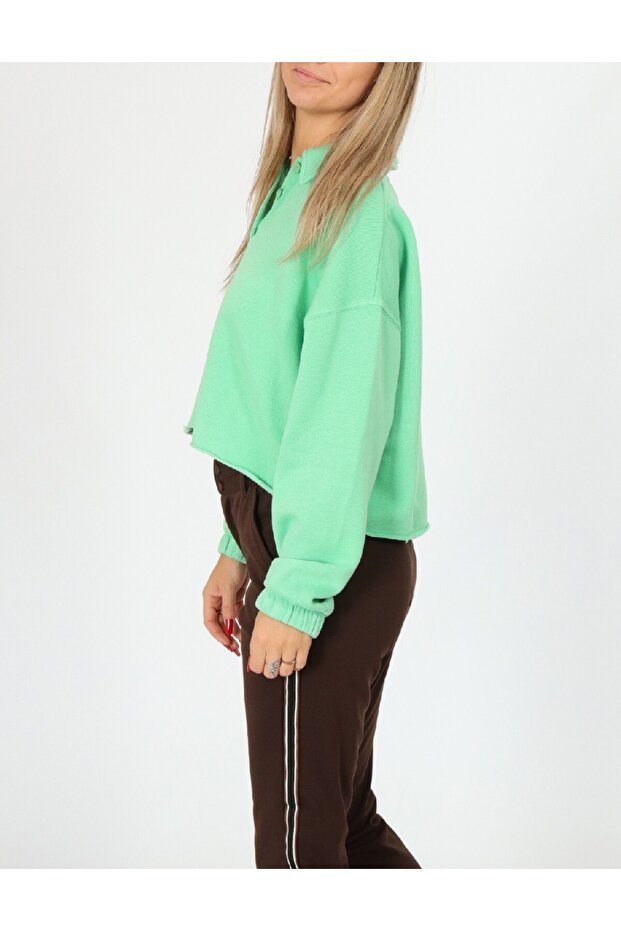 Blouse, Green - 2