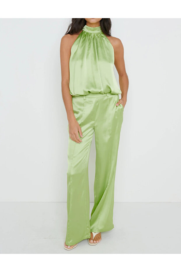 Pants, Green - 1