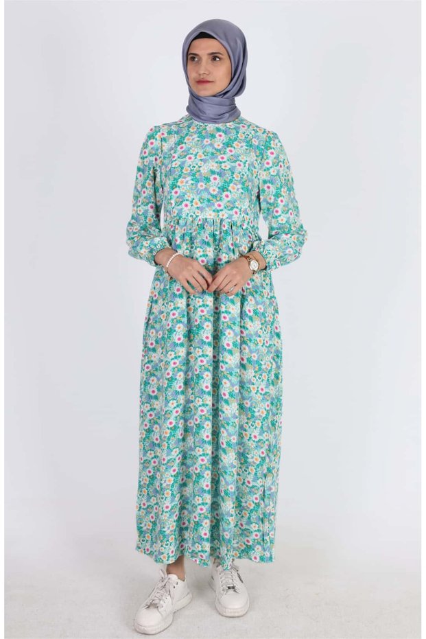 Mersha Viscose Summer Breastfeeding Dress - Maternity Mother's Clothing