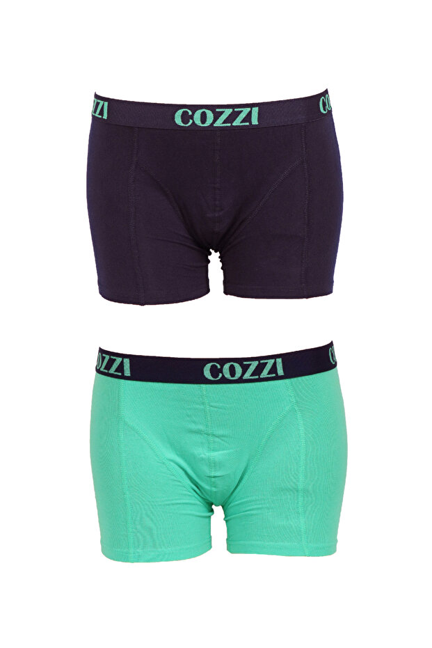 Set Boxeri, Bleumarin/Verde - 1