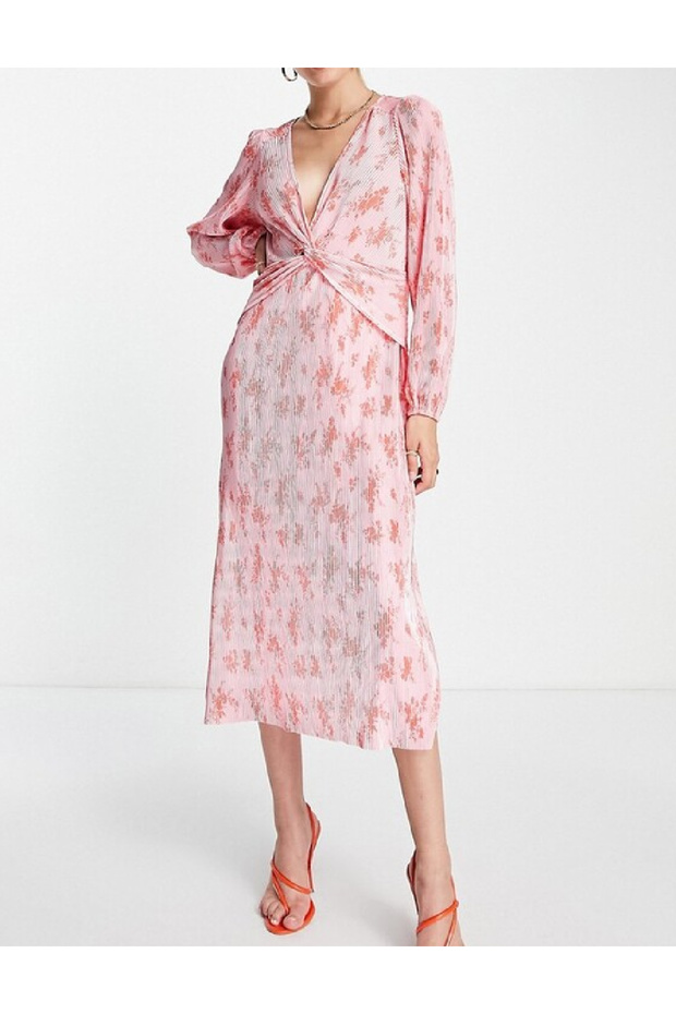 Rochie lunga, Roz - 1