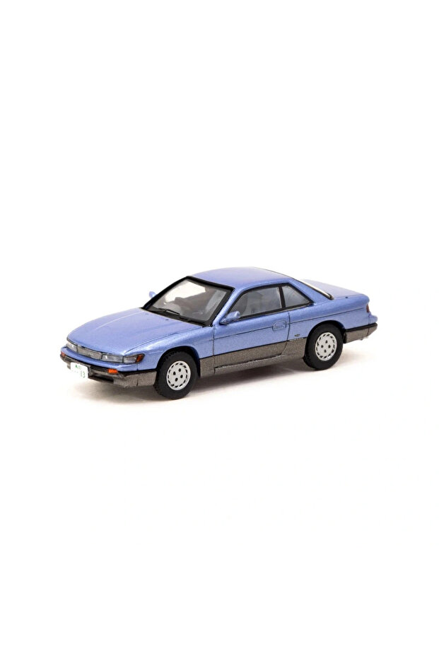 Tarmac Works 1/64 Vertex Nissan Silvia S13 Blue/Grey