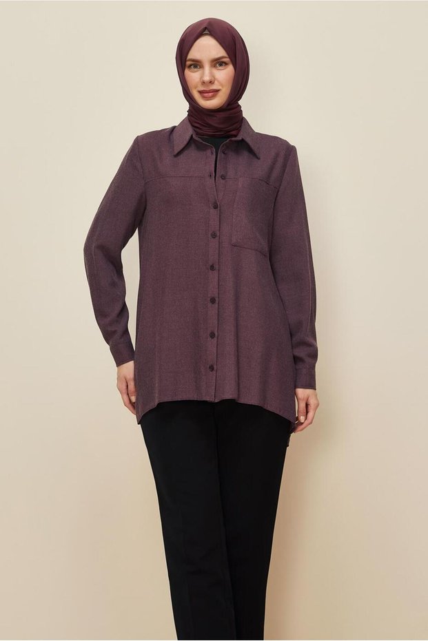 Shirt Collar Tunic 46223