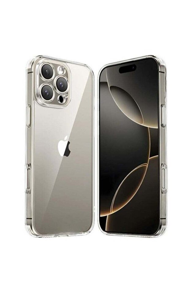 جراب شفاف لهاتف iPhone 16 Pro - حماية من السقوط والخدش، مضاد للاصفرار، تصميم نحيف