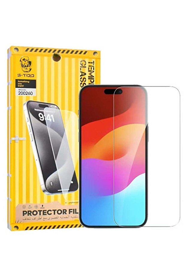 واقي شاشة S-TOP لهاتف iPhone 15 Pro Max