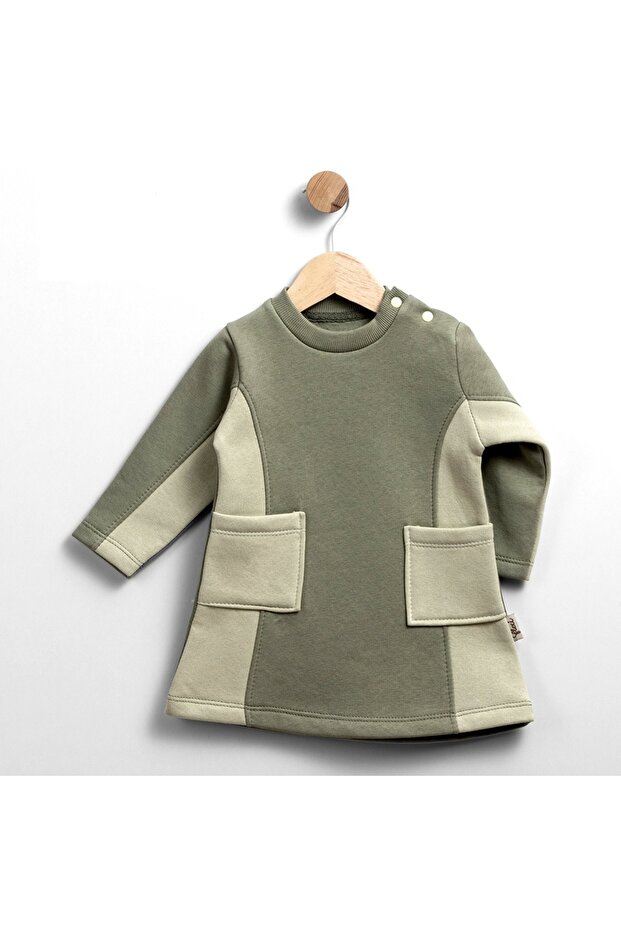 Baby Girl Dress with Pockets (6-36 Months)
