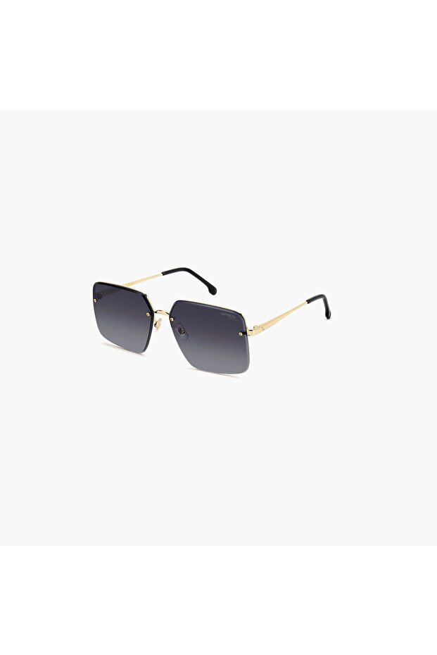 61MM Dark Grey Shaded Rectangle Sunglasses