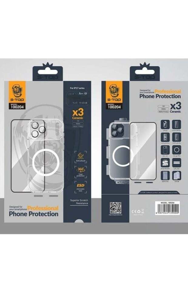 حزمة الحماية S-Top (10 في 1) لهاتف iPhone 17
