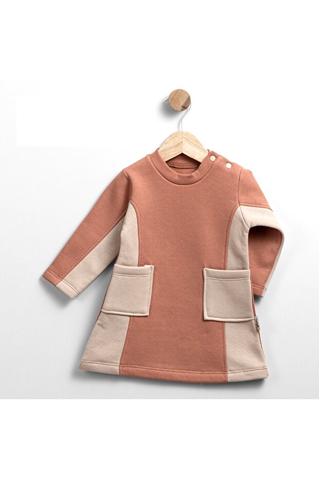 Baby Girl Dress with Pockets (6-36 Months)