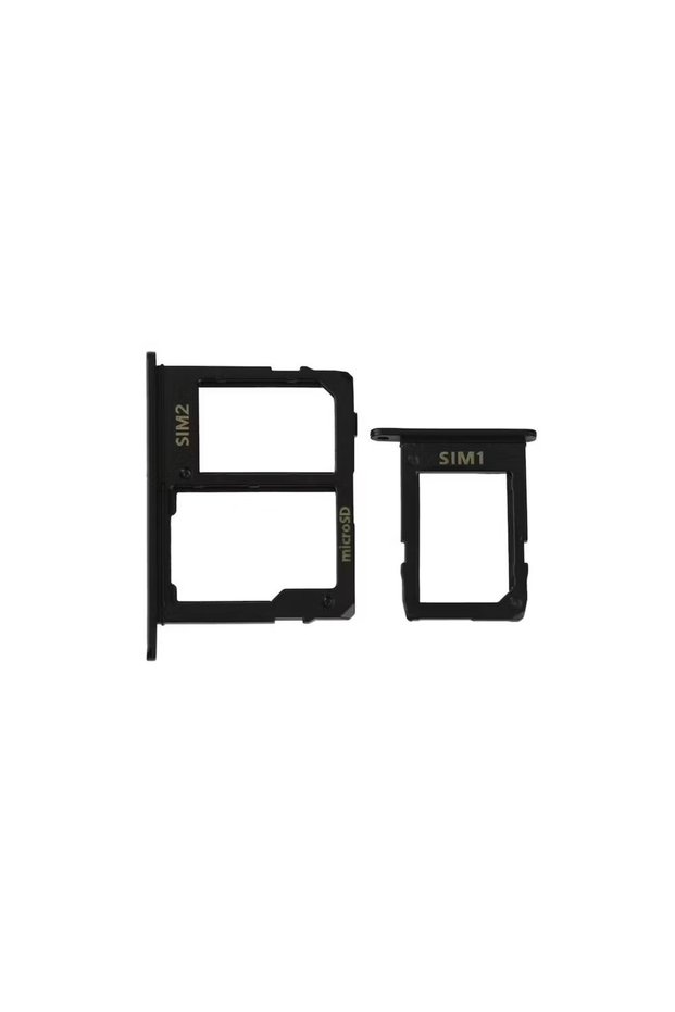 Samsung J530 J5 Pro Sim Drawer Set Black