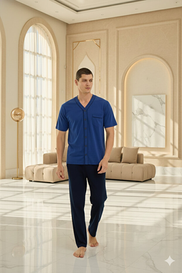 New Season 2026 Luxury Design Men's Pajama Set