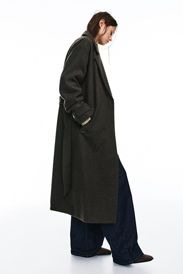 Kemerli uzun kaşe kaban - 2